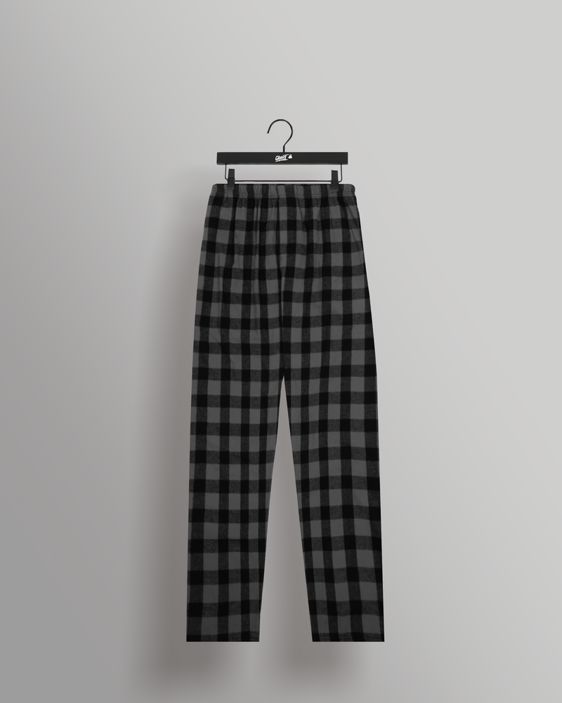 GHOST® PAJAMA PANTS | BLACK/CHARCOAL