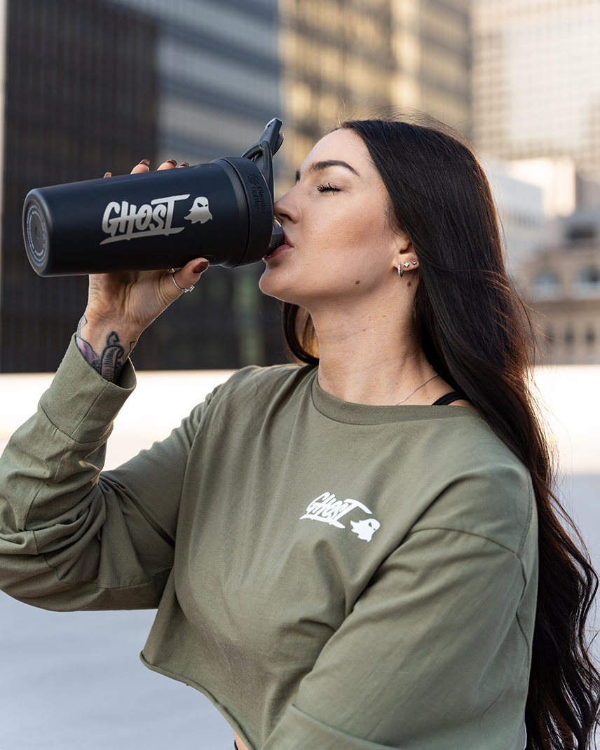 GHOST - AVAILABLE NOW! GHOST® Shaker of the Month, June _ GHOST® Logo  Shaker “Cubs” _ Limited. Exclusive. Legendary., ghostlifestyle.com