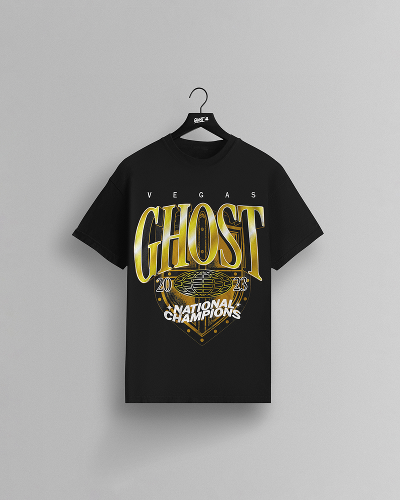 GHOST® CHAMPS TEE | BLACK